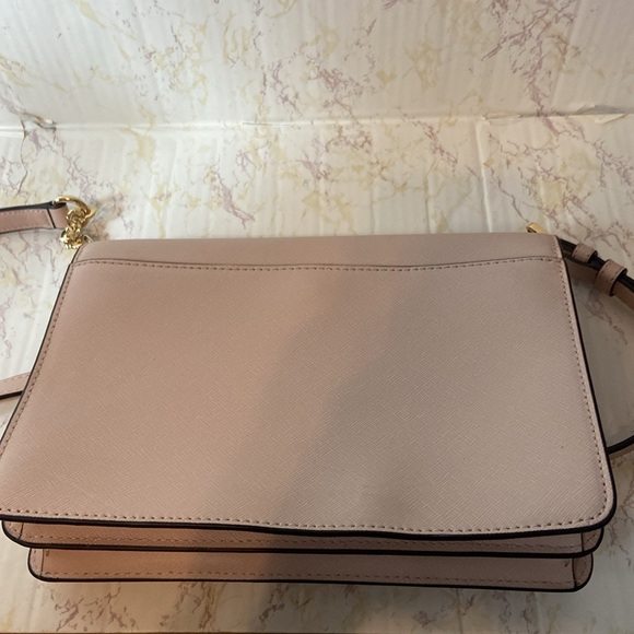 MICHAEL KORS BLUSH PINK WALLET CROSSBODY BAG PURSE - Picture 4 of 10